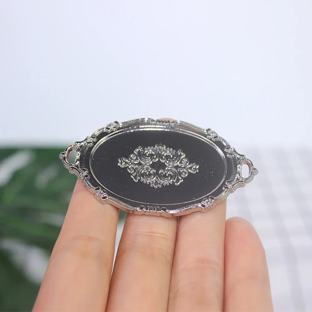 1Pcs 1/12 Doll House Miniature Food Tray Simulation Dessert Fruit Plate Model for Mini Decoration Dollhouse Accessories