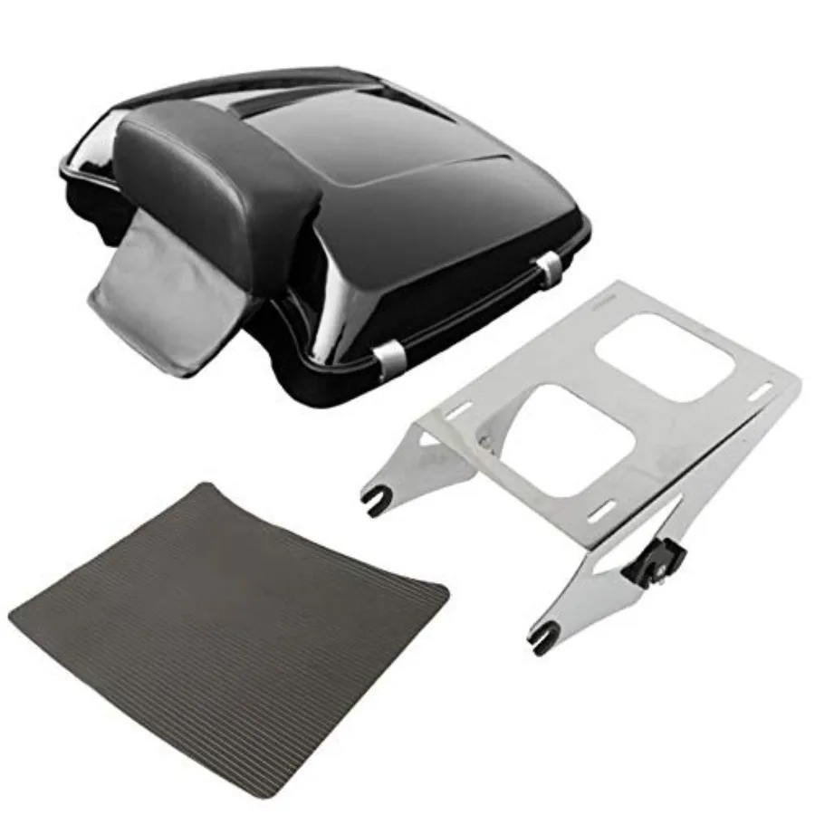 

5,5 спинка багажника Razor 2 UP Mount Rack для моделей Harley Tour Trunk Touring 20142025 Road King FLHR Street Glide FLHX Road Gl