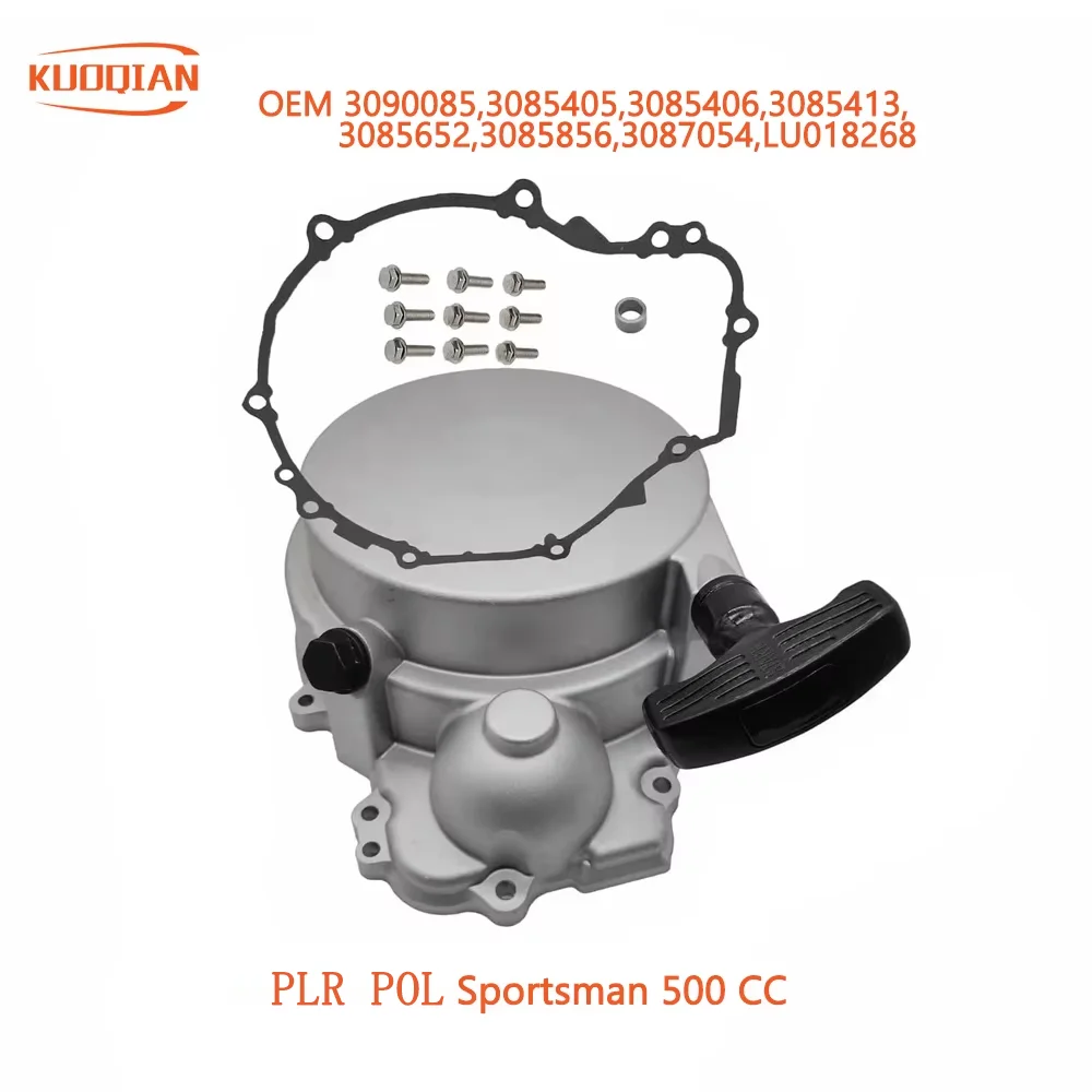 完全なリコイルスタータープルスタートアセンブリ-3090085-3083453-3082956-3084933-pol-plr-スポーツマン-500-1996-2011-kzm-500c用