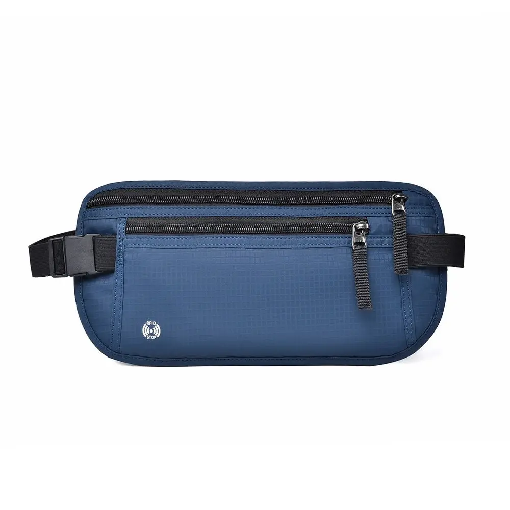 Security RFID Passport Bag Multicolor Phone Pouch Waist Pack Waterproof Wallet Travel Storage Bag Bussiness Trip