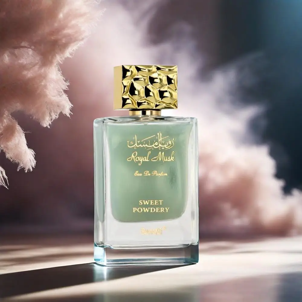 بخاخ Surrati Royal Musk Sweet Powdery EDP 100 مل - عطر عربي طويل الأمد للجنسين #5
