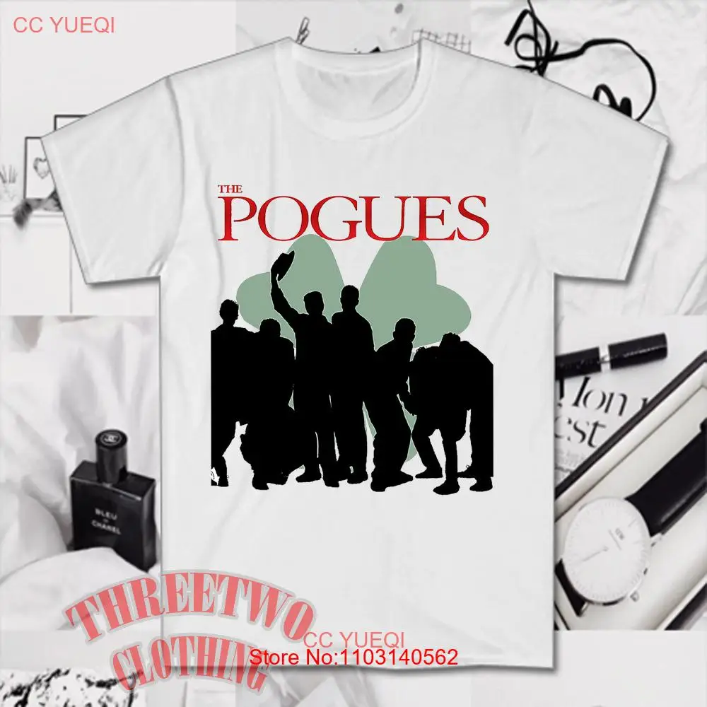 

Мужская белая футболка The Pogues, размеры от S до 5XL