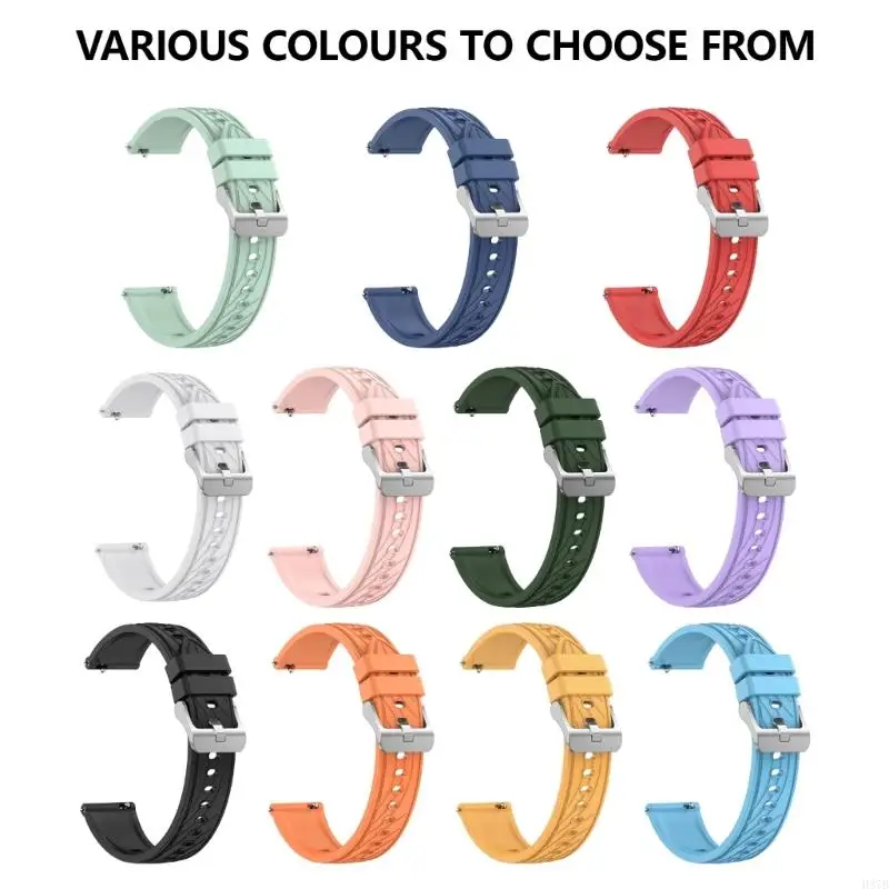 H37B Элегантный силиконовый ремешок для браслет для модных часов GT4 Wwatch Band Band