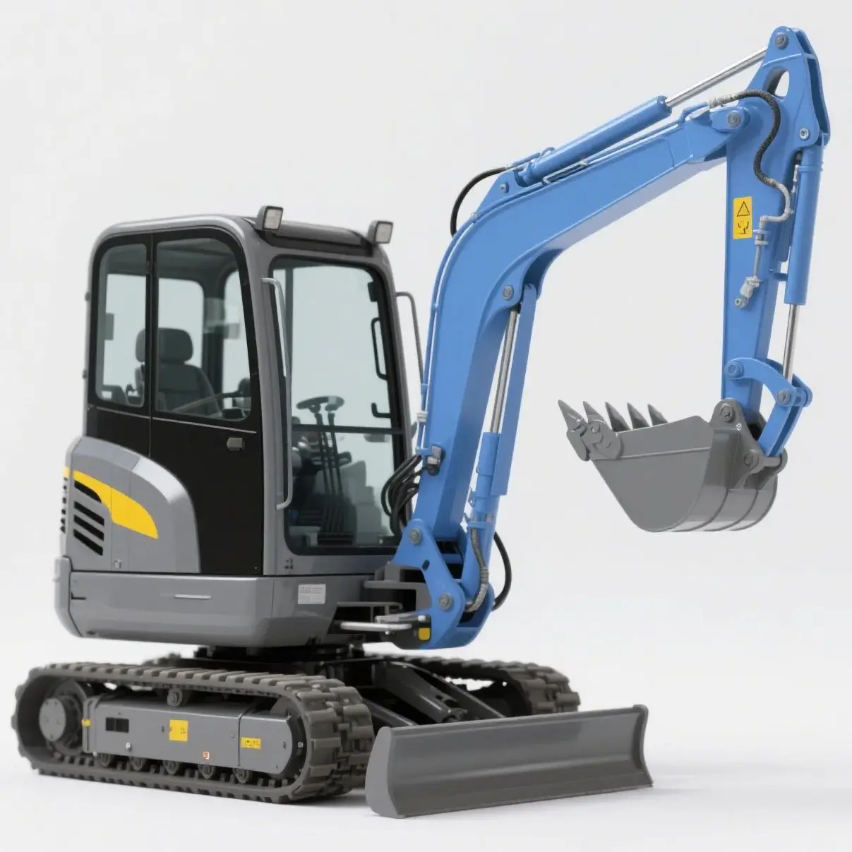 

Customized multifunctional Ce Epa farm agricultural excavator track type small escalator mini excavation machine