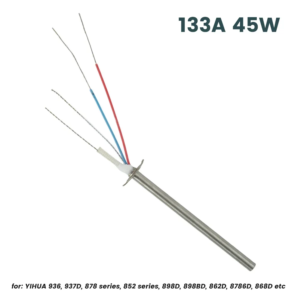 Imagem -02 - Aquecedor de Núcleo de Ferro de Solda 40w 45 60 Núcleo de Elemento de Aquecimento para 853aaa 995d 853d 936 937d 8786d Kit de Soldagem de Estação de Solda