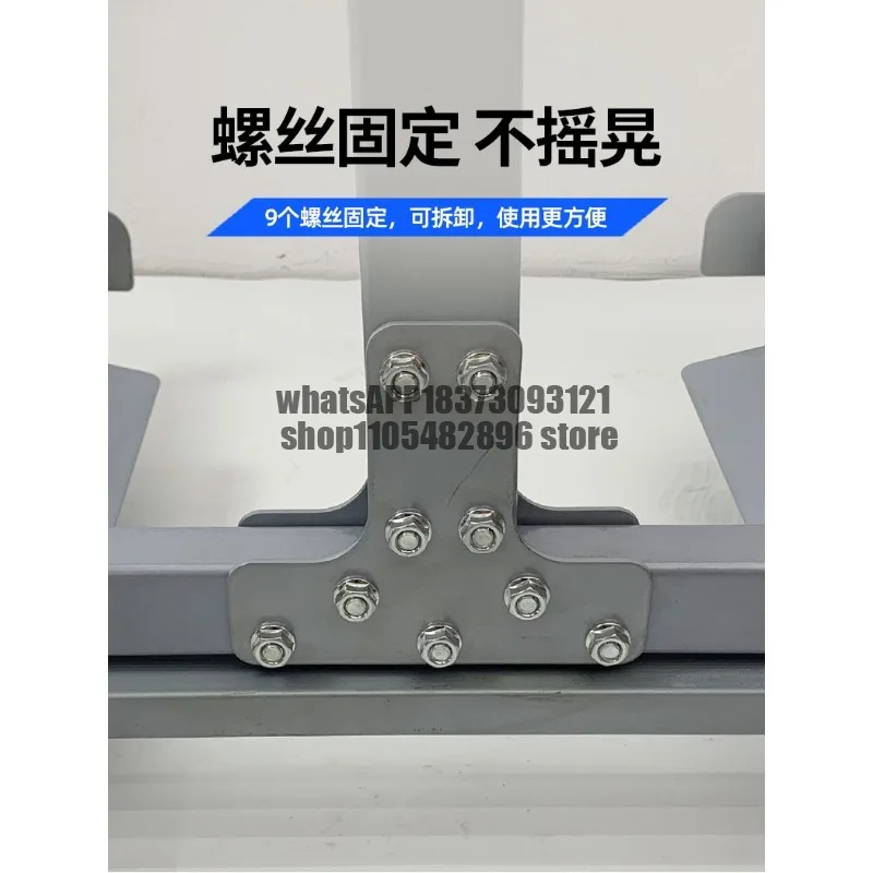 Large truck wheel hub disassembly mobile frame, brake pot tire disassembly and assembly mobile cart