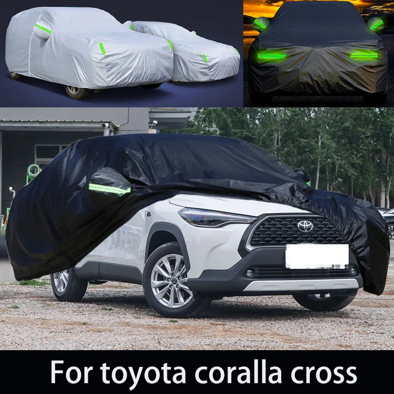 

For toyota coralla cross auto anti snow, anti freezing, anti dust, anti peeling paint, and anti rainwater.car cover protection