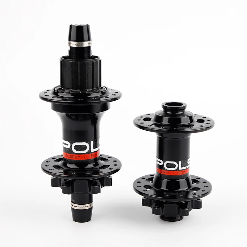 POLSO Ultralight Dirt Jump BMX Street Trial Bike Hubs 32 Holes Front & Rear Bicycle Hub and Axle