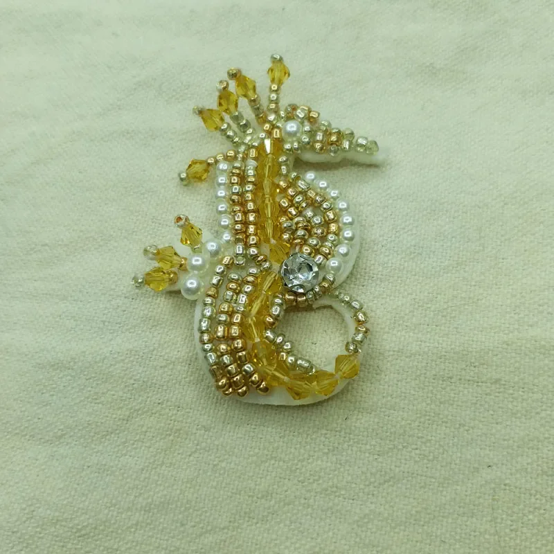 Fashion sea animals beaded patches for clothing DIY Sew on sequin rhinestone appliques badge embroidery Jellyfish parche ropa