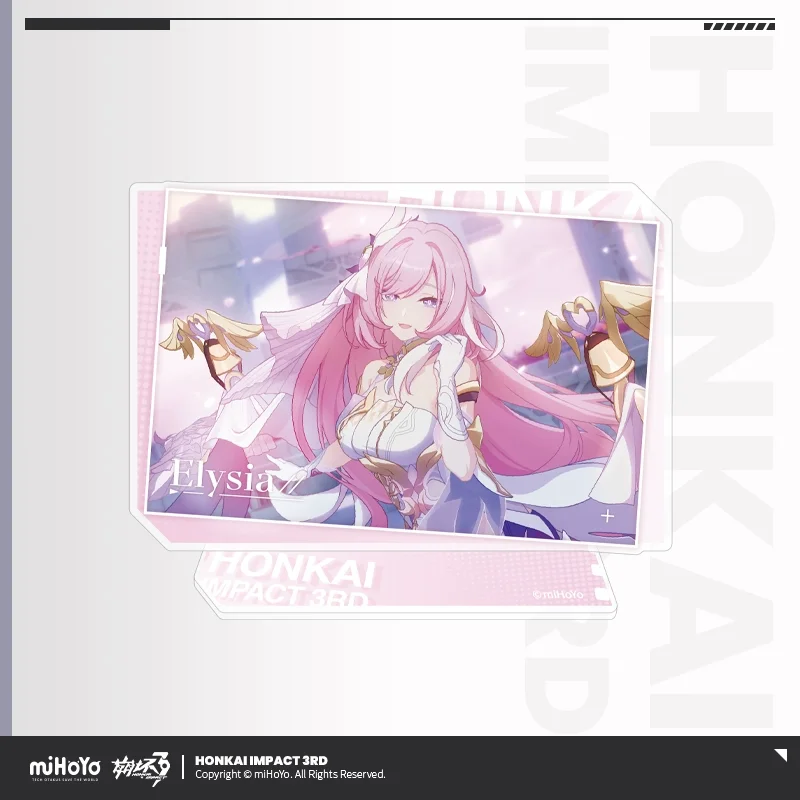 Presale Sunsyea Honkai Impact 3rd Official Merch miHoYo Original CG Theme Series Acrylic Stand Elysia Mobius Griseo