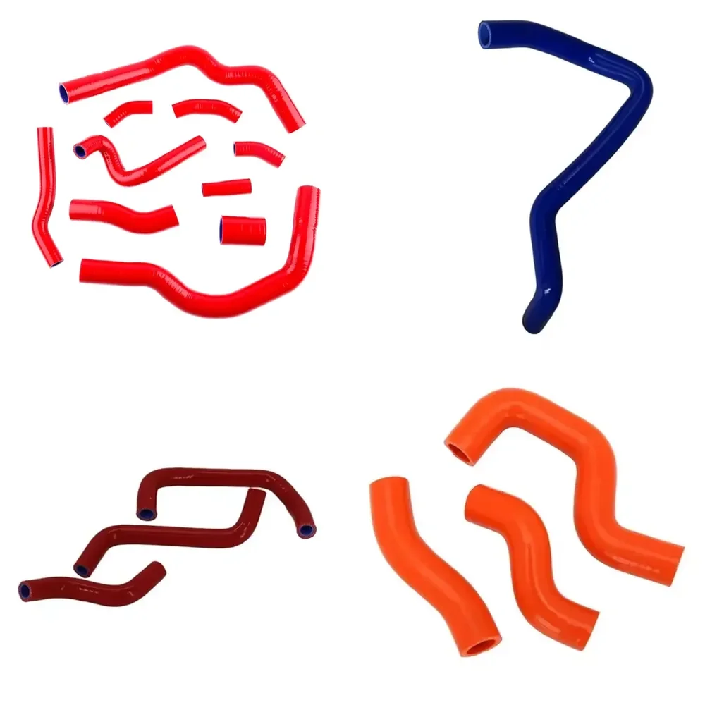 Custom Logo Universal Silicone Hose Kit High Temperature Resistance (100-105C) 0.3-1.2MPA Working Pressure Cutting Service