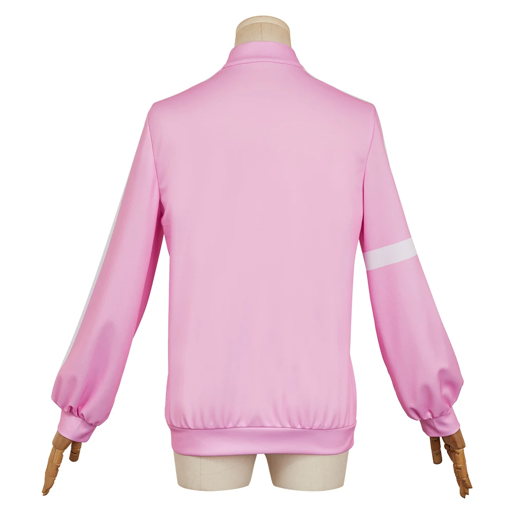 Vestito operato Yuitsuka Inori Cosplay per le donne Abbigliamento Giacca rosa Top Anime Medaglia Costume Donna adulta Ragazze Giochi di ruolo Abiti