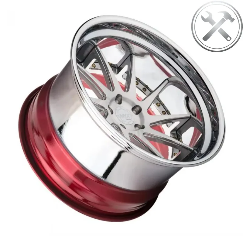 

18 19 20 21 22 24 Inch Hot Sale Alloy Wheel 4x100 5x114.3 5x120 JWL VIA Certified Universal Forged Rims Wholesale