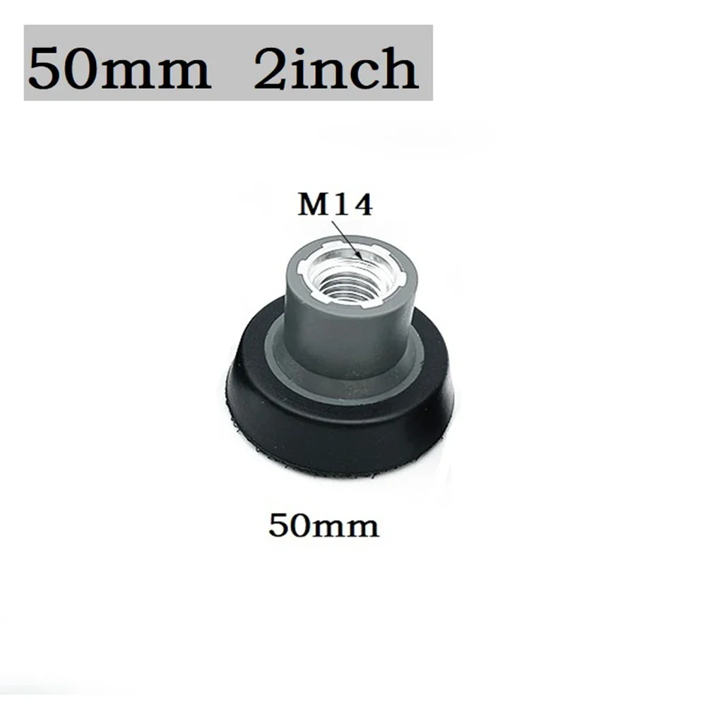1/2/3 Inch Backing Pad Plate Sanding Polishing Pad Holder Sponge Pad Thread For Rotary Polishing Machine