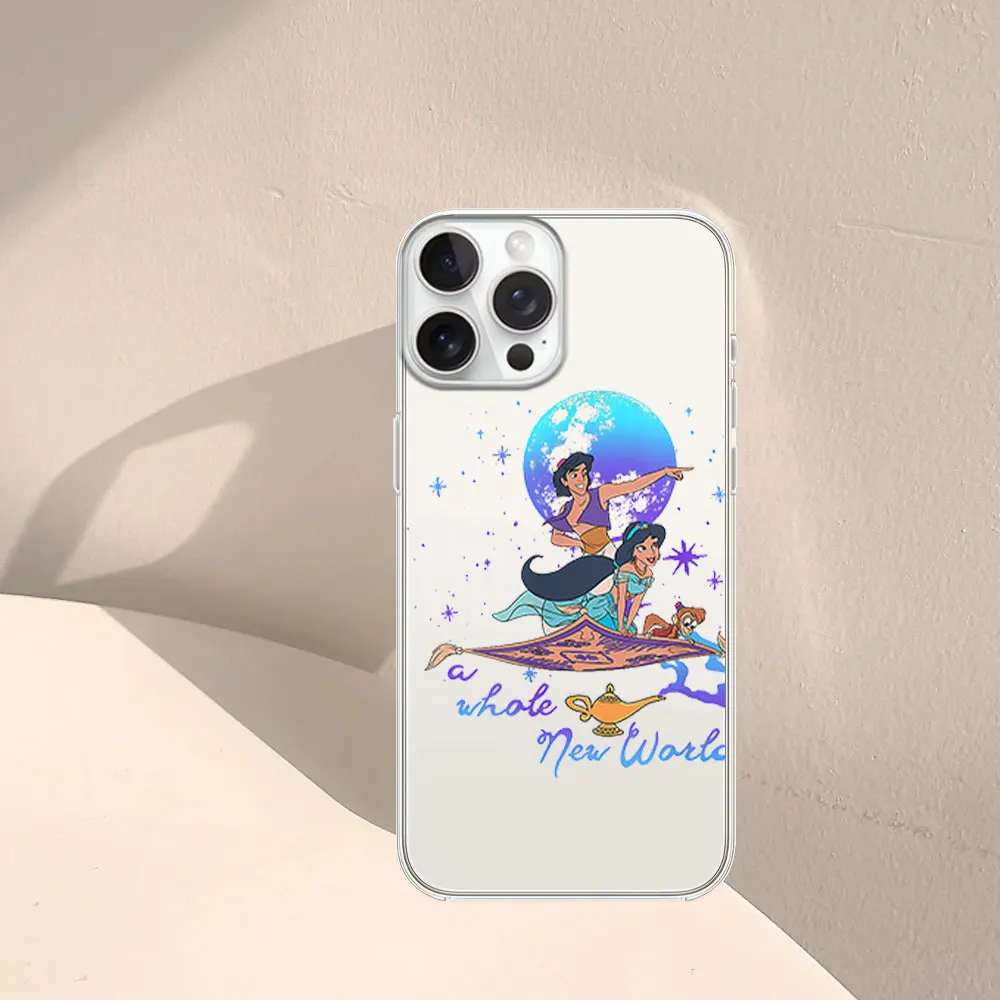 Phone Case MINISO A-Aladdin For Samsung A04 05S 555G 23 24 PLUS S22 ULTRA Transparent