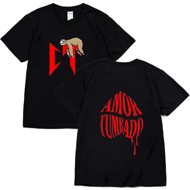 

Corridos Tumbados T-shirts Men Fashion Natanael Cano Cotton Short Sleeve T Shirt Women Cool Casual Harajuku Streetwear Tee Tops