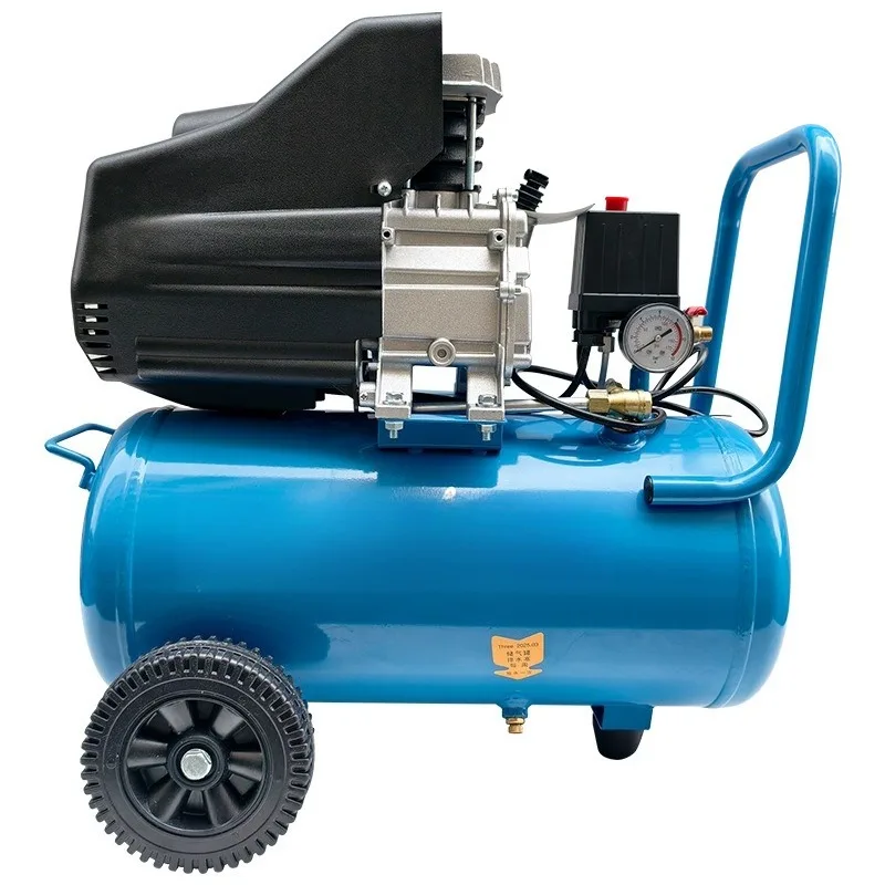 

High pressure air compressor with oil and gas pump Portable small compressor Woodworking paint Car copper wire