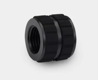 Alphacool Apex Grip Dubbele Nippel OT/OT Rotary G1/4 Fittings, Mouw 16mm IT/IT Connector Voor Waterkoeling Loop Build