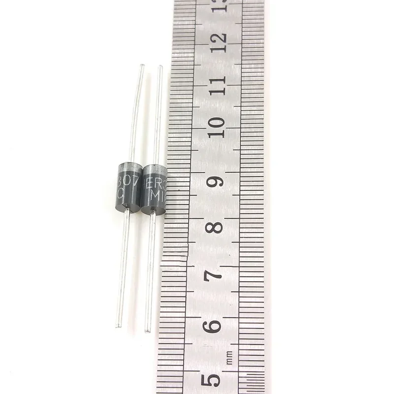50PCS/LOT HER307 DO-27 3A/800V DO201-AD