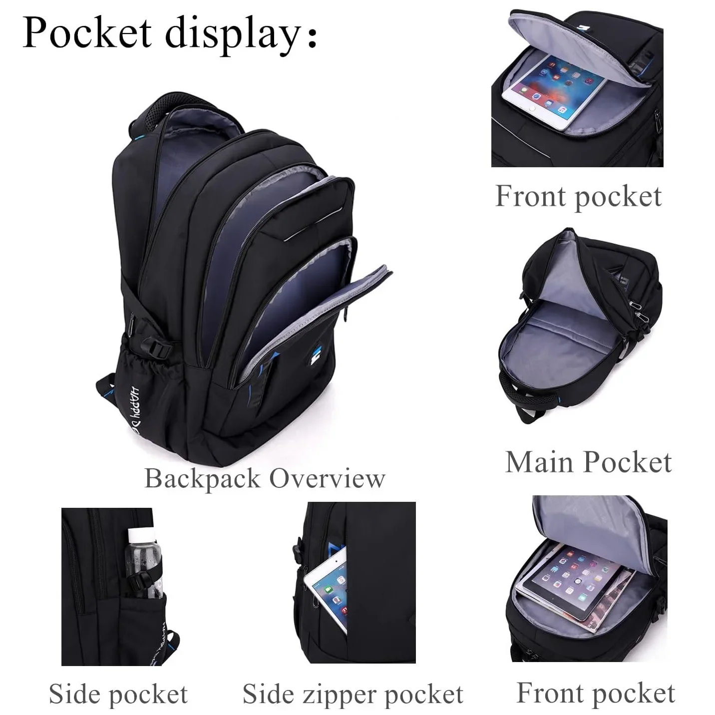 School Rolling Backpacks for Boys Big Capacity Wheeled Bag Trolley School Bags with Wheels Travel Luggage Kids Bookbag Mochil