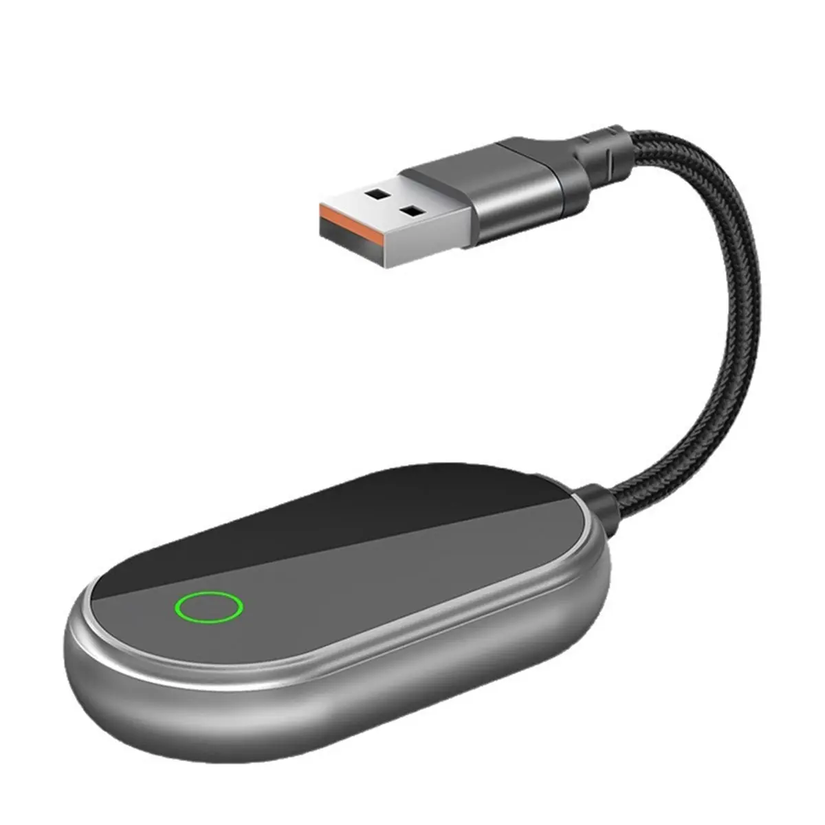 T1499C Tools-Mini Wireless Carplay Adapter Wired to Wireless Android Auto Bluetooth WiFi Automatic Connection Plug and Play