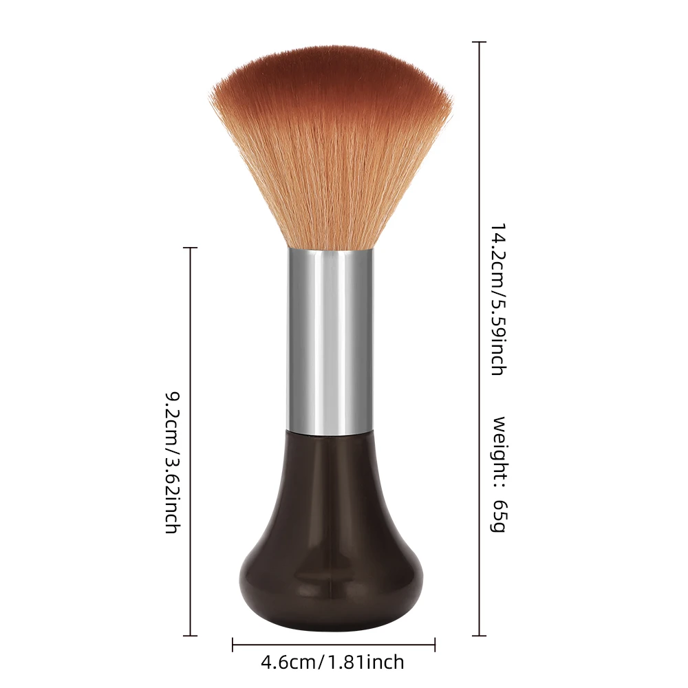 Soft Hair Brush for Barber Salon Neck Face Duster Hairdressing Styling Tool Hair Cutting Cleaning Brush Hairdressing Tool