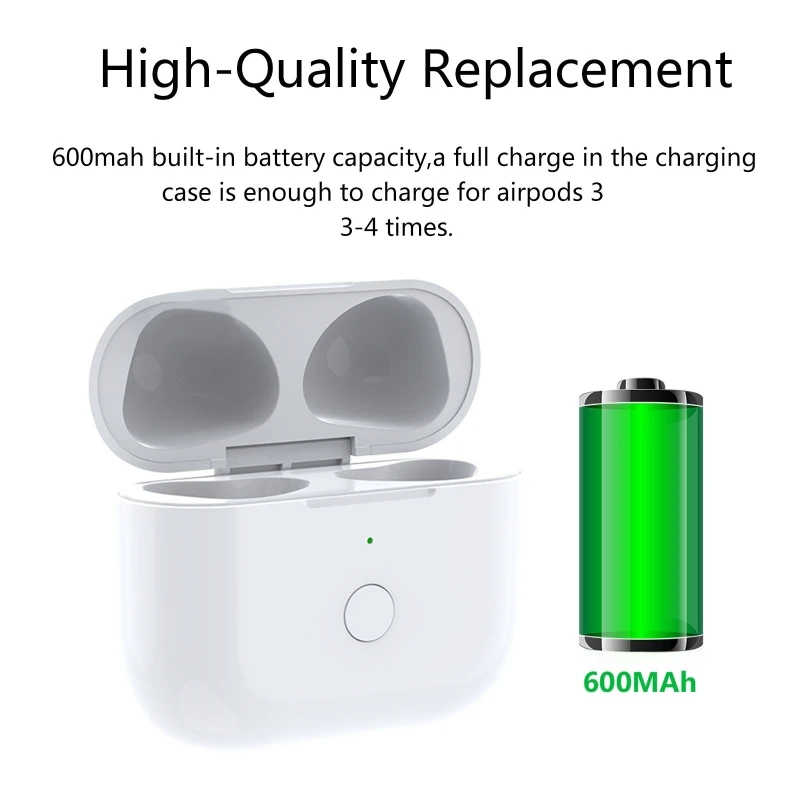 

for 3 Wireless Earphone Charging Box with Bluetooth-compatible Headphone for Shell