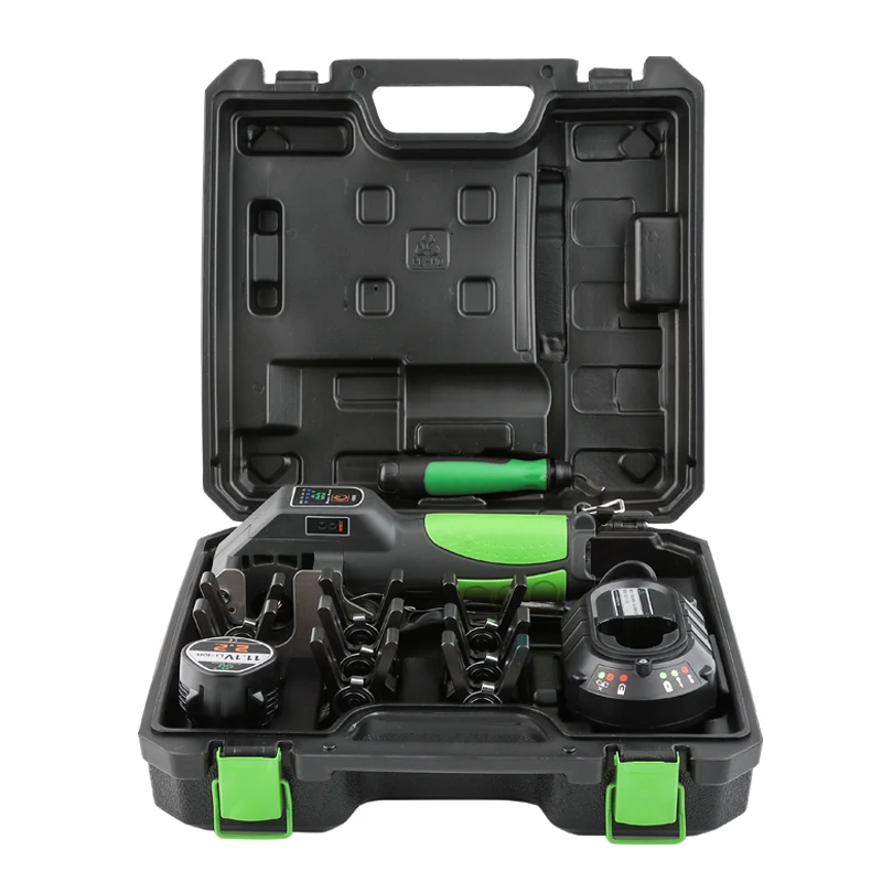Copper Tube Electric Flaring Tool Kit  ST-E900A Cordless Expander for Automatic Flare  Manual Tools Set for HVAC & Refrigeration