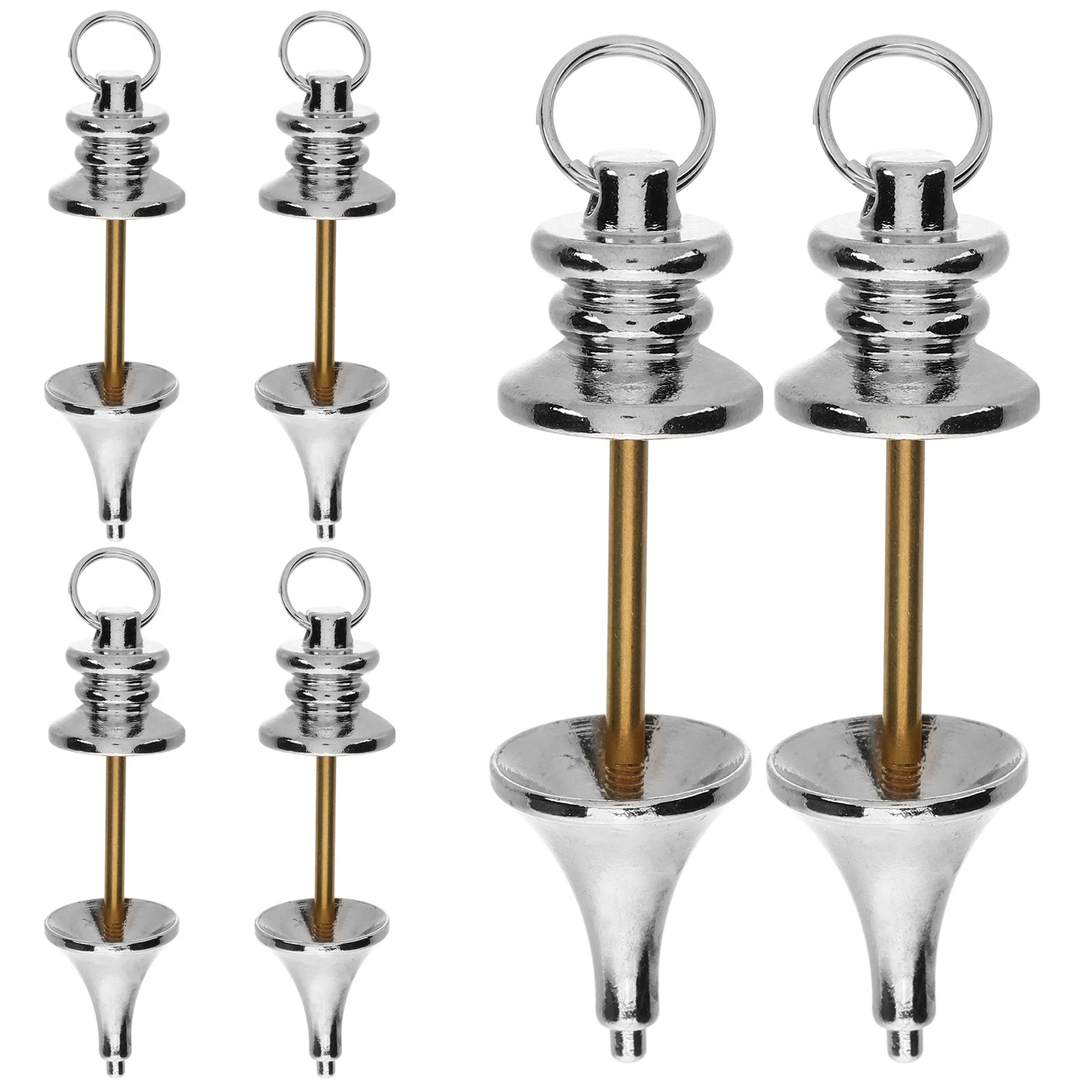 

6 шт., медный маятниковый набор, подвеска для чакры, исцеление, медитация, гадание, духовные принадлежности для изготовления ювелирных изделий