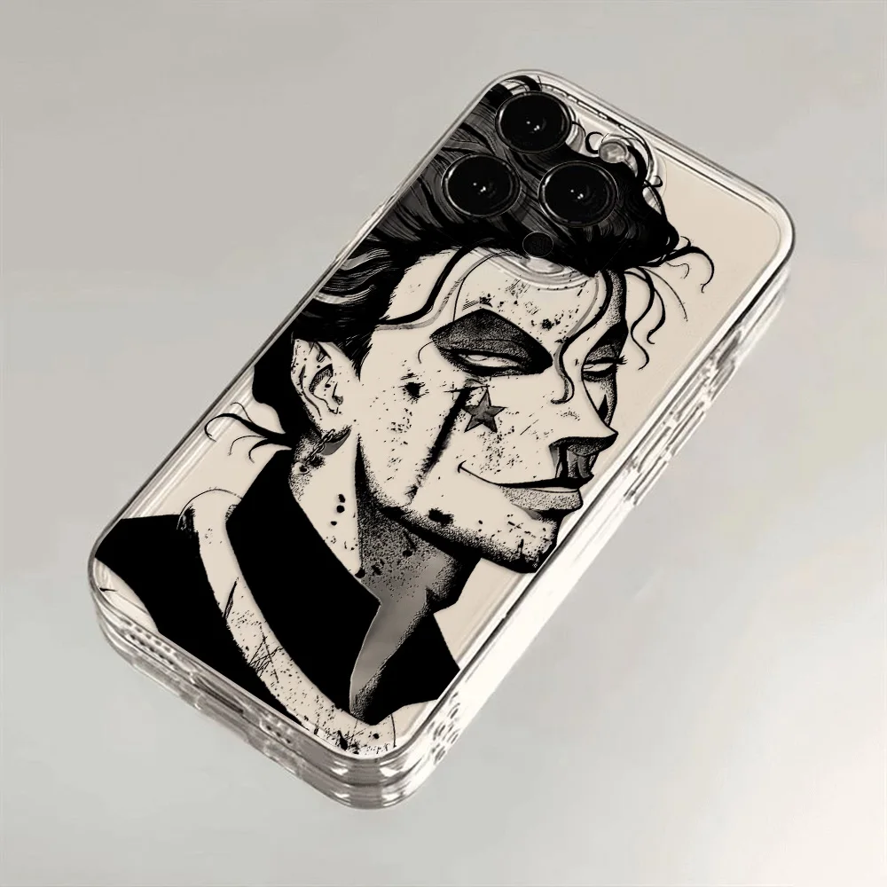Transparent Cover Black HUNTER×HUNTER Hot Anime Phone Case For iPhone 16 e 15 14 13 12 11 Mini Pro Max X XR XS Plus SE20 - view 4