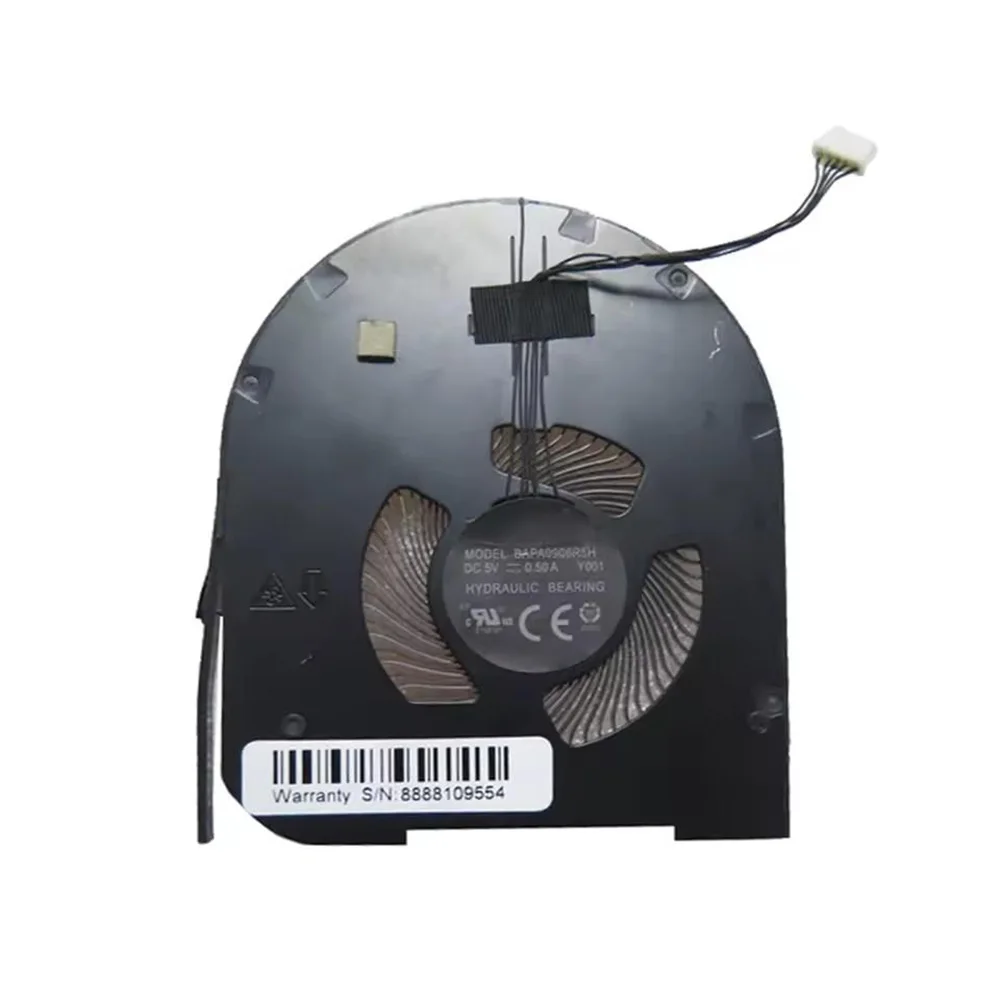 

Laptop CPU Cooling Fan For Lenovo For ThinkPad T590 P53S T15 P15s Gen 1 BAPA0906R5H Y001 BAPA0906R5HY001 DC5V 0.5A New