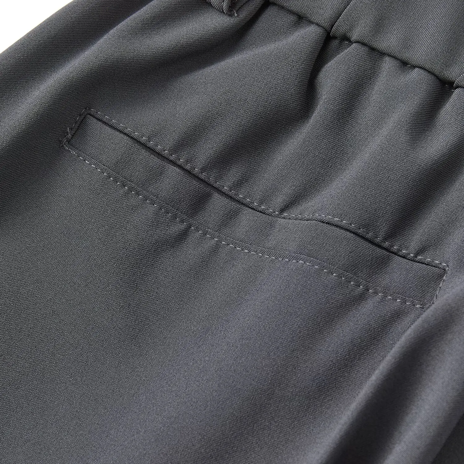 Herbsthosen für Herren, lockere Freizeithosen mit guter Drapierung, bodenlange Hosen, koreanischer Stil, trendige gerade Anzughosen. – Detail 11