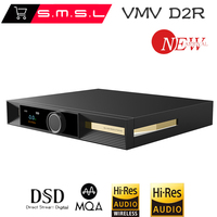 SMSL VMV D2R BD34301EKV ROHM Chip High-Res Audio DAC Bluetooth APTX-HD MQA-CD XU316 DSD512 I2S With Remote Control Original HIFI