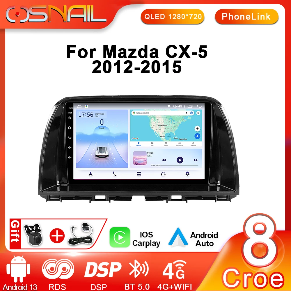 

автомагнитола 2дин android, магнитола 2 din ,магнитола для авто, COSNAIL для Mazda CX5 CX-5 CX 5 2012-2015, автомобильный GPS-навигатор, стерео, мультимедийный видеоплеер для Carplay, Android, головное устройство