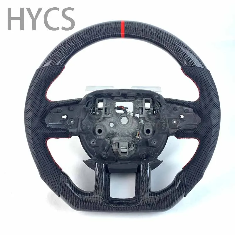 

Car Interior Accessories Carbon Fiber Steering Wheel Is Suitable for Land Range Rover Evoque Discovery 2014-2022 Without airbags