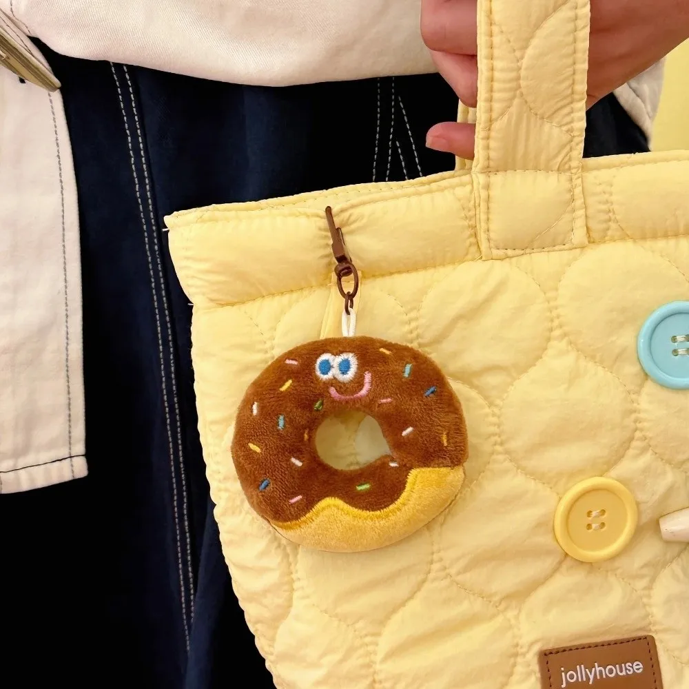 Versatile Plush Doll Pendant Kawaii Dessert Doll Pendant Keychain Backpack Decoration Girl's Heart