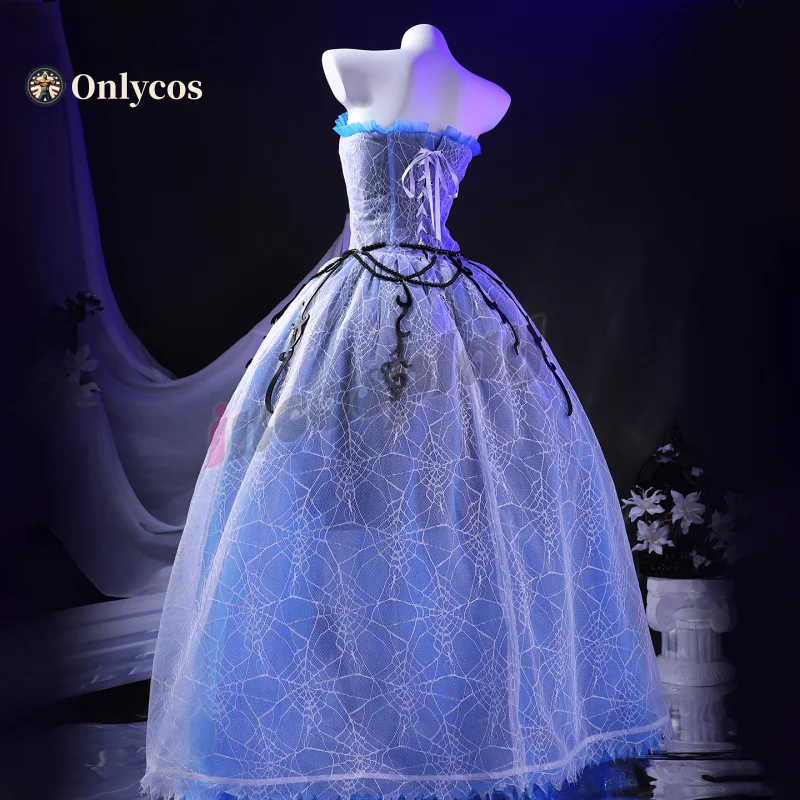 Corpse Bride Victoria Everglot Cosplay Monster Cos disfraz alto juego de rol vestido de boda para mujer traje de fiesta de Halloween conjunto completo