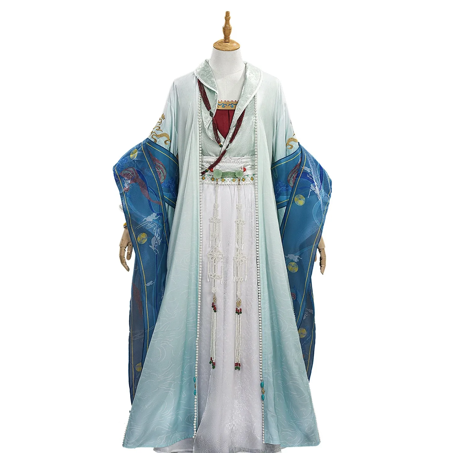 Yan Yun Shi Liu Sheng Cao Jing Guanyin Women Cosplay Costume Cos Game Anime Party Uniform Hallowen Play Role Clothes Clothing - view 5