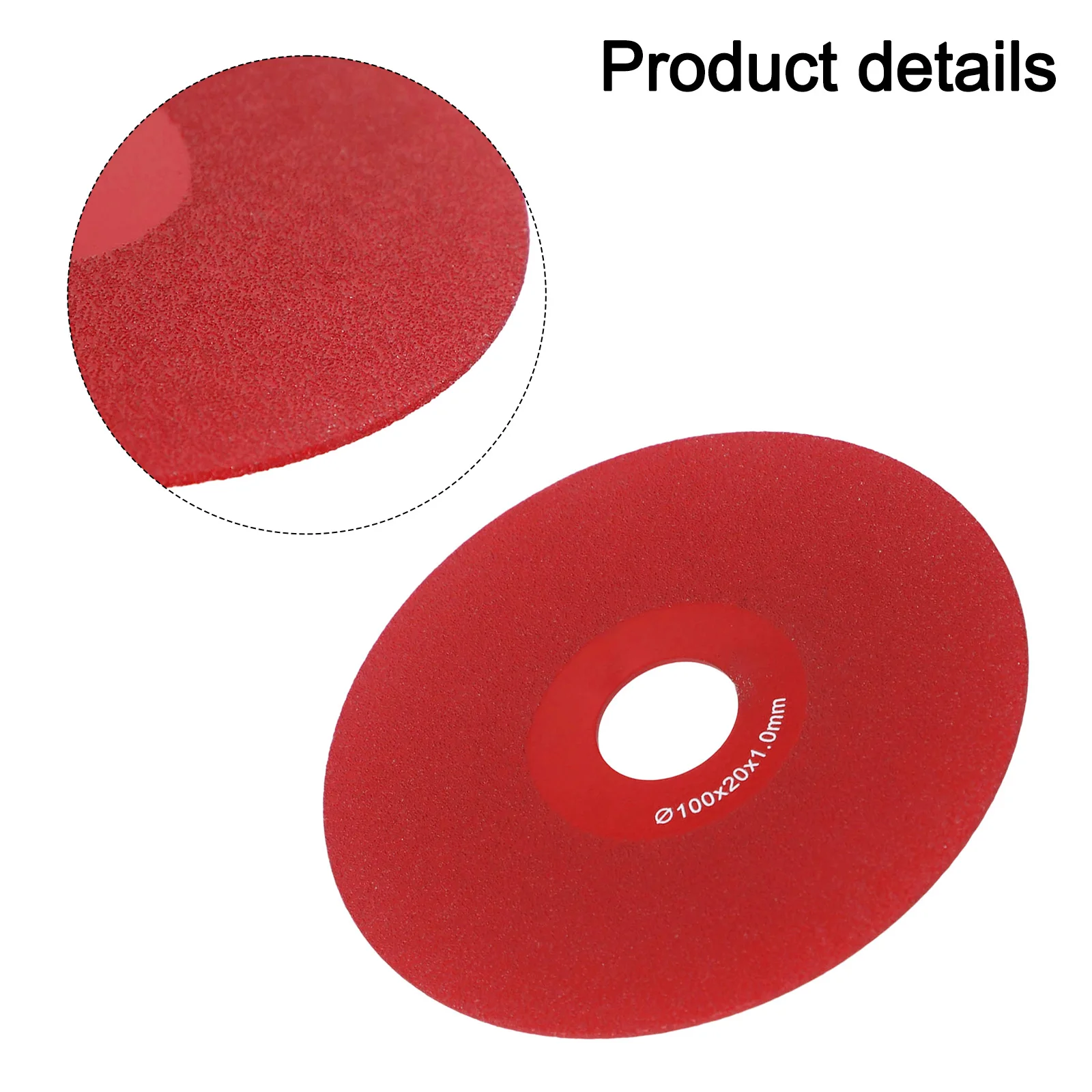 30mm Sanding Width Marble Polishing Wheel Sharpener For Carbide Tools Emery Grinding Wheel High Strength Emery