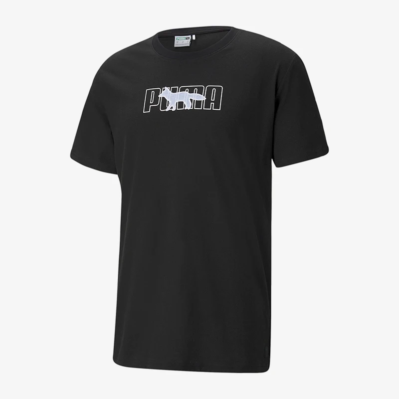 

Оригинальная спортивная футболка Puma New Style для мужчин и женщин с круглым вырезом и короткими рукавами 530434-01