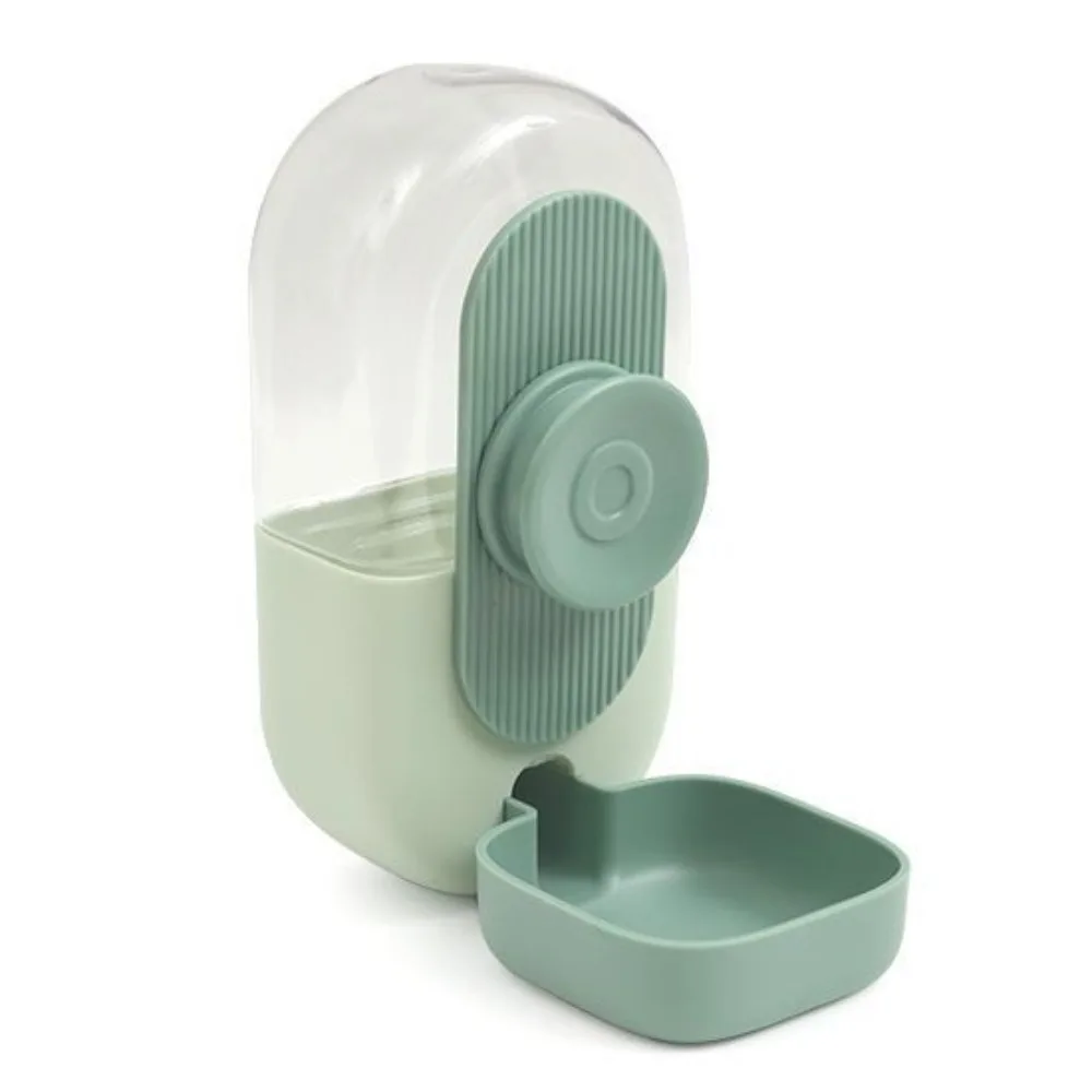 

Automatic Pet Food Water Bottle Gravity Feeding Drinking Cat Feeder Convenient Cage Hanging Pet Food Storage Container Rabbit