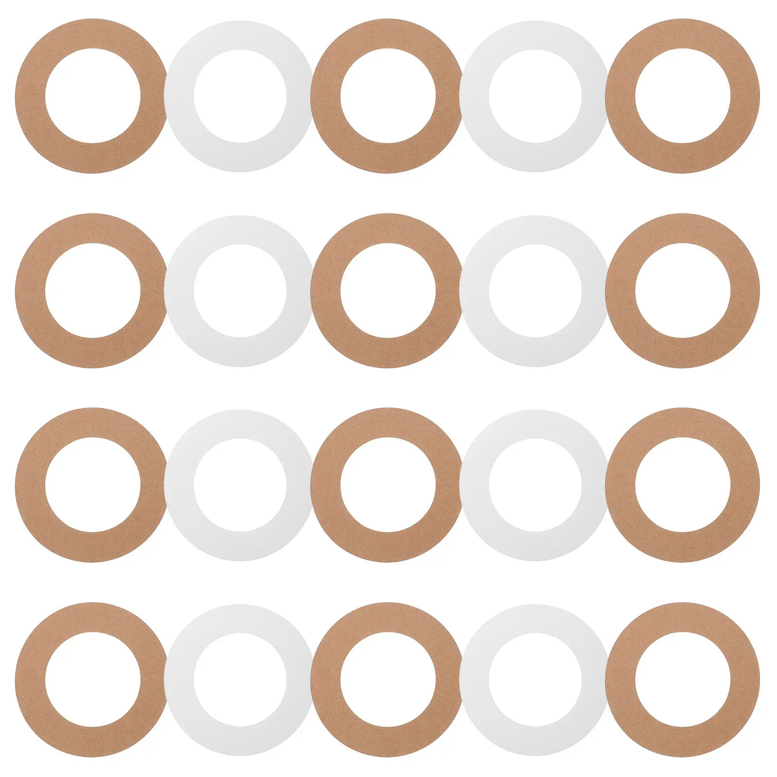 20Pcs Premium Disposable Wax Warmer Paper Pads Serrated Edge Spill Proof Protective Mats for Hair Removal Wax Machine Universal