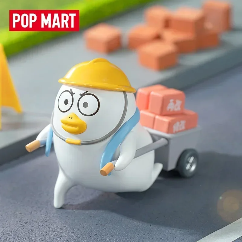 POP MART Duckyo Friends: Серия фигурок Wage Garner в закрытых коробках, мультяшная модель девочки, настольное украшение, подарок-сюрприз на праздники
