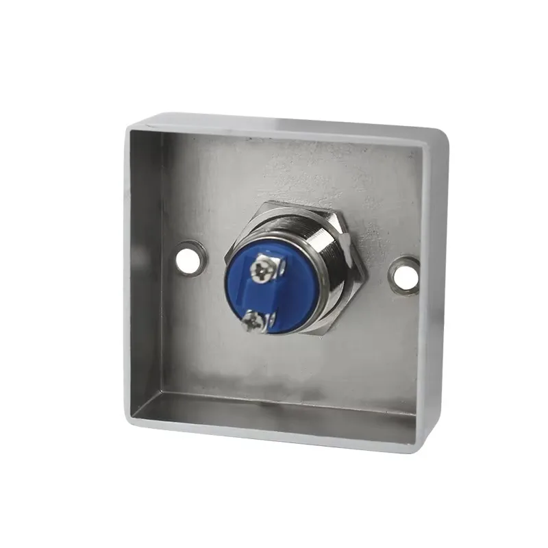 Metal Surface Mount Access Control Exit Button 12V/24V Push Switch for Door Open