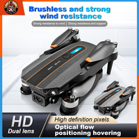 New S91 Drone 5G WiFi FPV GPS Return Brushless Motor 8K HD Dual Camera 360° Laser Obstacle Avoidance RC Quadcopter Drone Toys