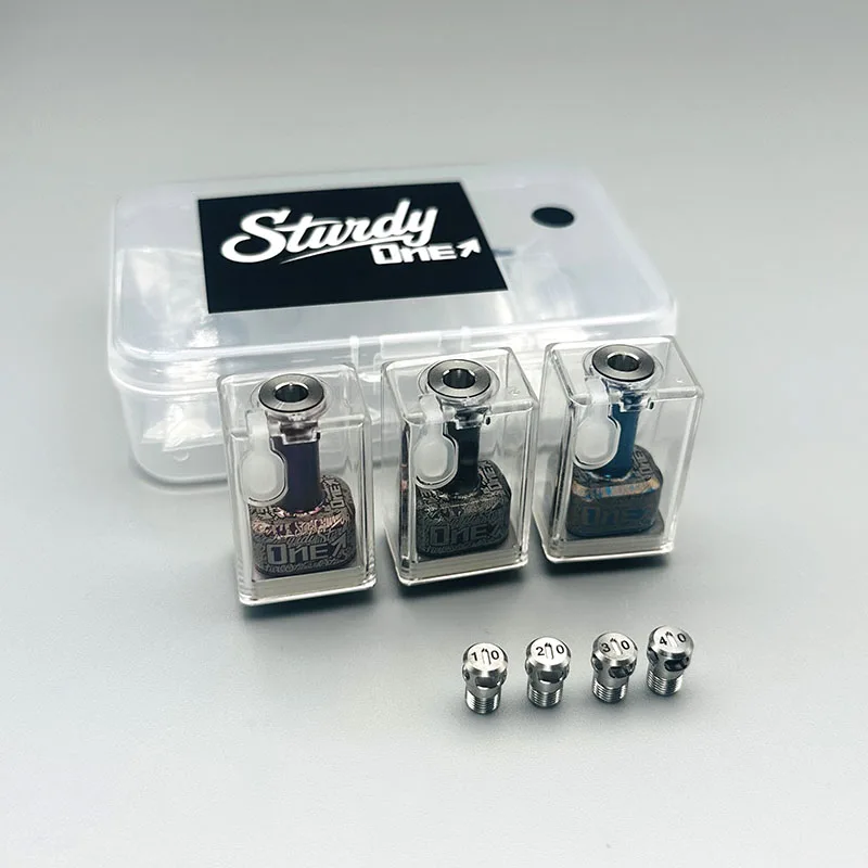 DSXvape Sturdy ONE 스타일 Oneup 업그레이드 RBA 탱크 키트 316SS, Air Pins1/2/2.5/3.0/4.0mm, Billet Box boro/Dotaio Aio Mod용