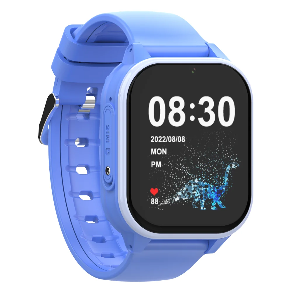 Wonlex kt19pro max relógio inteligente crianças gps relógio inteligente 4g wifi chamada de vídeo rastreador monitor temperatura corporal crianças smartwatch