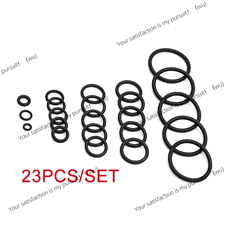 For BMW E46 316 318 320 323 325 328 330 M52 M54 S54 radiator hose O ring 323i 325i 328i 330i 23pcs Cooling System O-Ring Kit