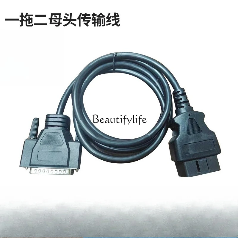 

1.5M OBD male to DB25P male vehicle wiring harness OBD connector transmission line