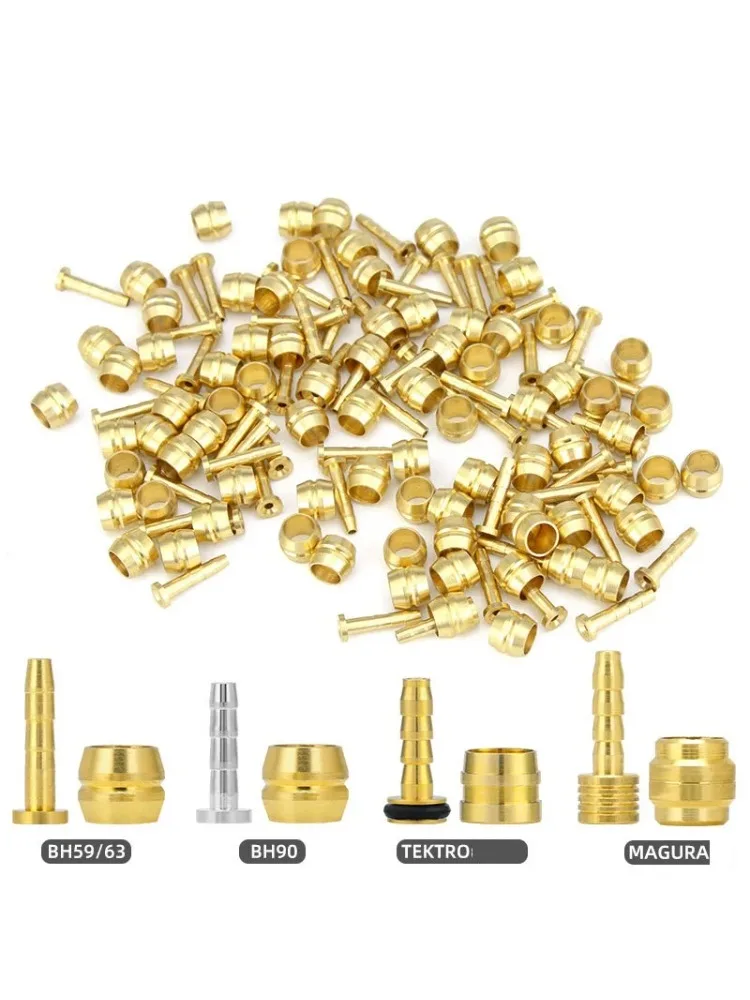 AliExpress NONE MTB Olive Head Set BH90/BH59 Fittings for SRAM/Magura/Tektro/Shimano Hydraulic Brake Hoses